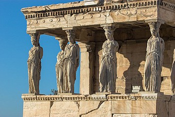 Khám phá 6 cột nữ thần tại đền Erechtheion